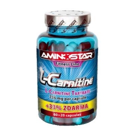 L-Carnitin 60 cps. + 20 cps. ZDARMA